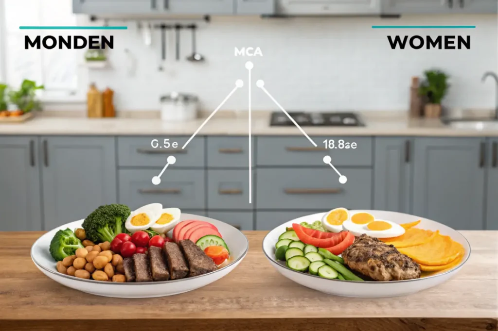 Правильное питание для мужчин и женщин: в чём разница и как составить меню